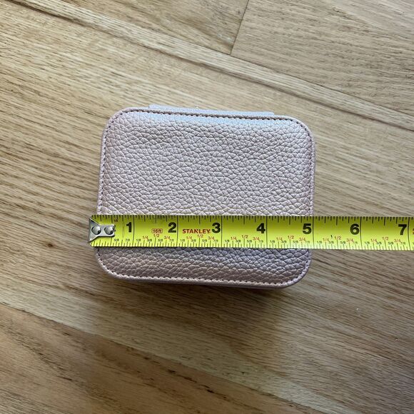 Taylor Madison Designs Travel Jewelry Organizer Travel Case Box Pink - Picture 5 of 6